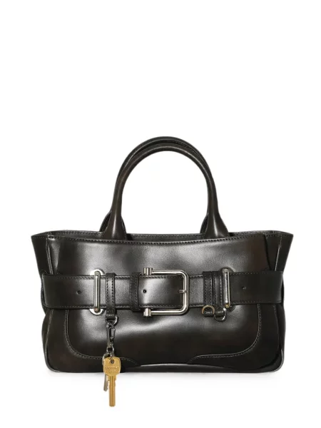 Geantă shopper Osoi cu cataramă maro