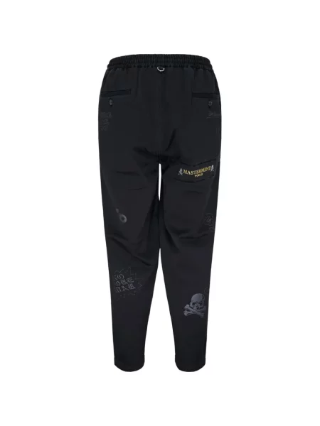 Pantaloni Mastermind Japan cu imagine cu cordon negru