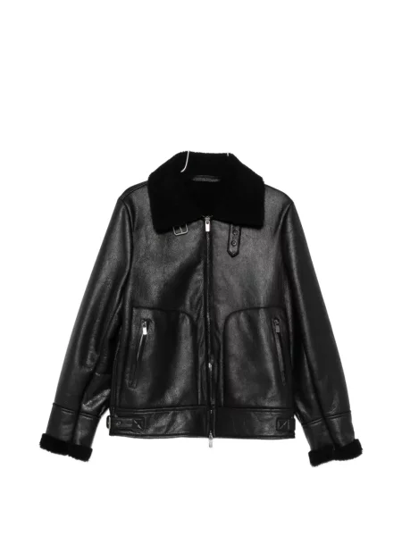 Gulerat geanta de piele Salvatore Santoro negru