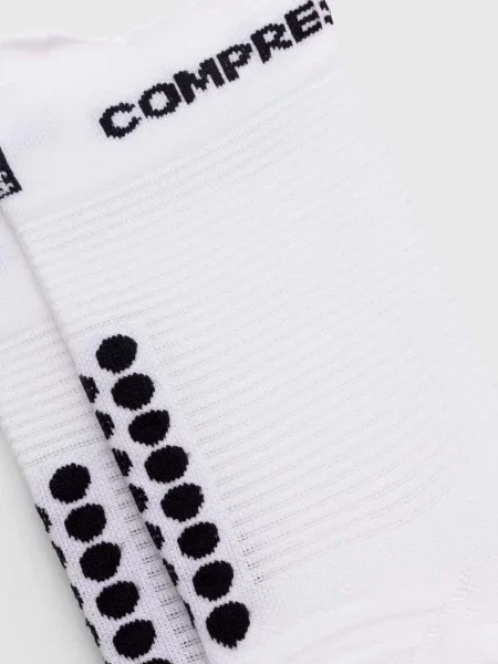 Compressport športne nogavice Pro Racing bela