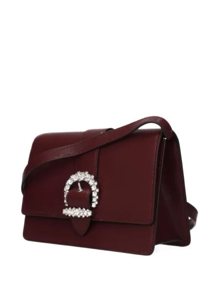 Geantă Jimmy Choo cu cataramă roșu