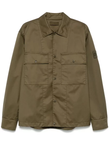 Geacă Stone Island cu strasuri verde