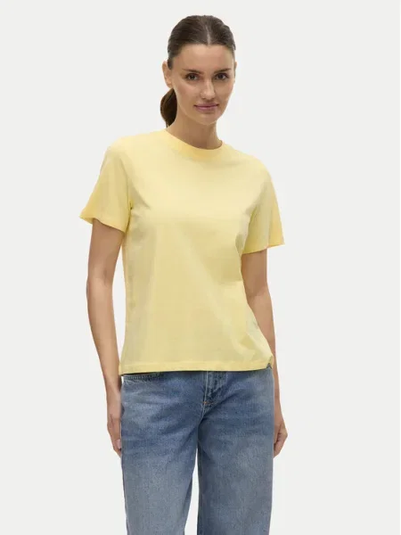 VERO MODA Tricou VMPAULINA' galben