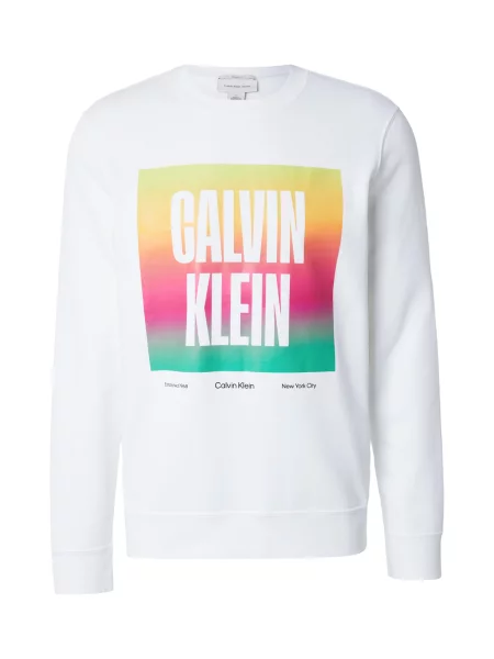 Palton Calvin Klein Jeans alb
