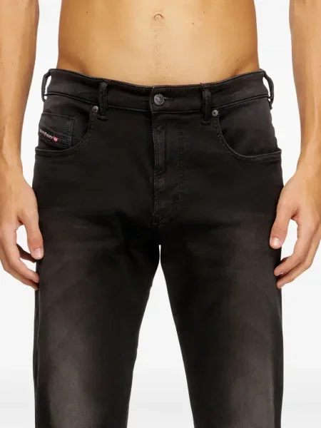 Blugi Diesel D-Strukt cu 5 buzunare negru