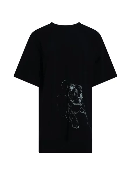 Tricou Yohji Yamamoto cu imagine negru