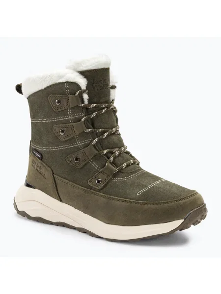 Jack Wolfskin дамски ботуши за трекинг Dromoventure Texapore High island moss зелено