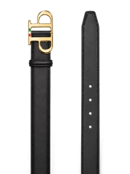 Cu centură curea Philipp Plein din piele negru
