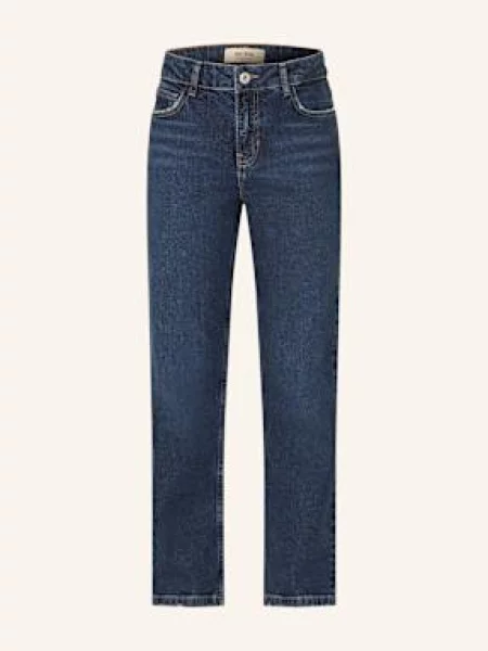 Mos Mosh Jeansy Straight Mmcolorado Olih blau niebieskie