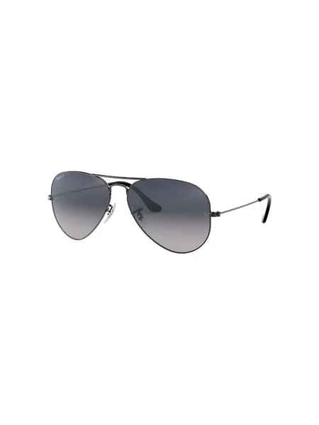 Okulary przeciwsłoneczne Ray-Ban Aviator Classic gunmetal/blue polarized szare