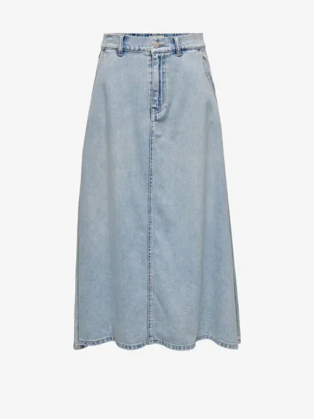 ONLY Sukňa MINDY denim modrá
