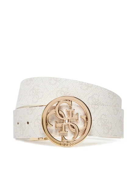 С две лица Guess NOELLE бежово бяло