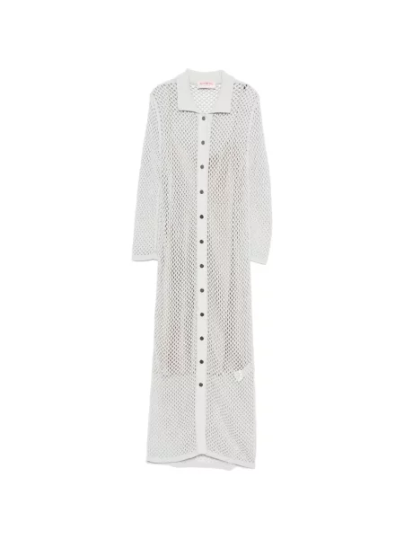 Gulerat rochie maxi Iceberg gri