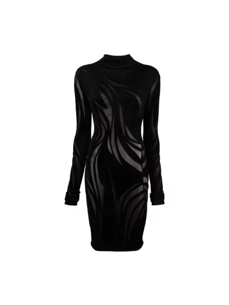 Sukienka Mugler czarna