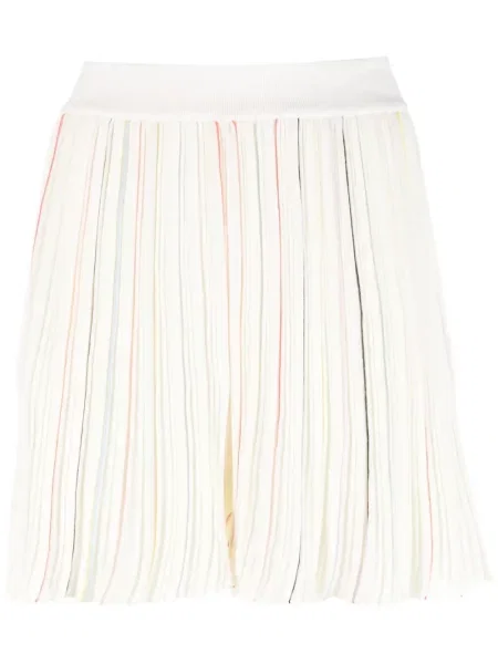 Pantaloni scurți Sonia Rykiel cu dungi plisate