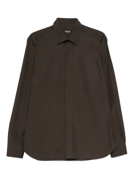 Cămașă Zegna clasică verde