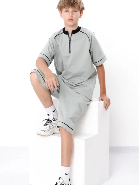 Дитячий Спортивний костюм Носи своє світло-сірий сірий