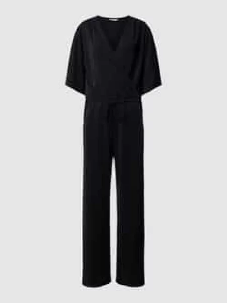 Kombinezon w kopertowym stylu model ‘Bradlee’ Mbym czarny