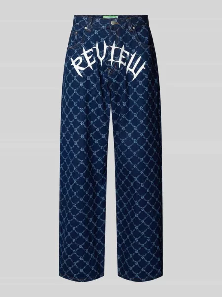 Jeansy o kroju super baggy Review