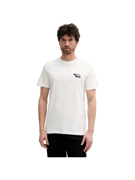 Tričko Tommy Jeans biela
