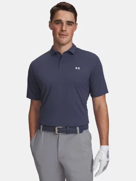 Polo majica Under Armour siva