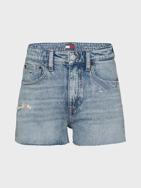 Джинсовые шорты Tommy Jeans голубые