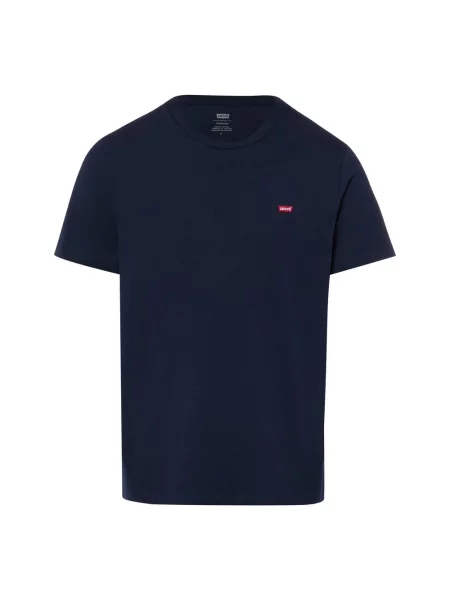 T-shirt z wyhaftowanym logo Levi's niebieska