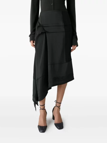 Fusta plisata Lemaire plisată gri