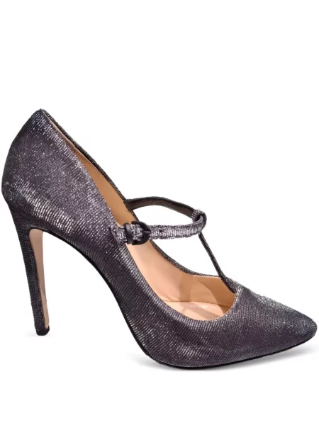 Pantofi cu toc La Rose gri