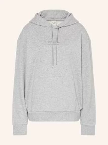 Calvin Klein Jeans Mikina S Kapucí Classic Kate šedá