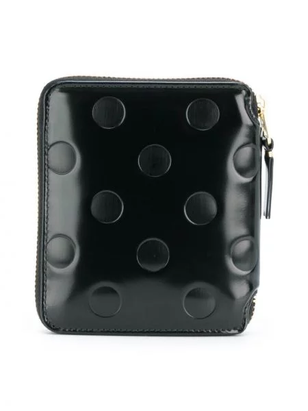 Taškuotas piniginė Comme Des Garçons Wallet juoda