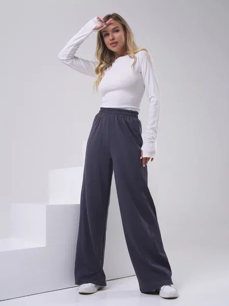 ISSA Plus Штани повсякденні сірий