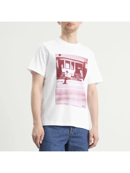 Koszulka A.p.c. brązowa