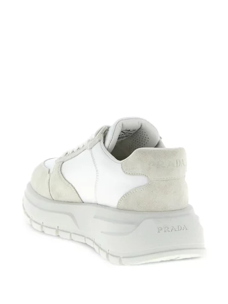 Sneakerși Prada alb
