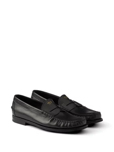 Pantofi loafer Prada din piele negru