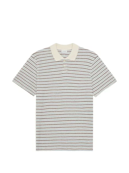 Tricou polo Les Deux cu imprimeu geometric