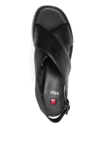 Sandale Högl s platformom crna