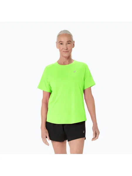 Koszulka do biegania Asics Core SS illuminate green zielona