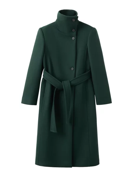 MANGO Palton de iarnă SIRENITA închis verde