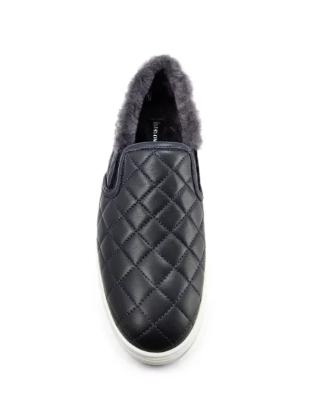Báránybőr steppelt sneaker Madison.maison kék