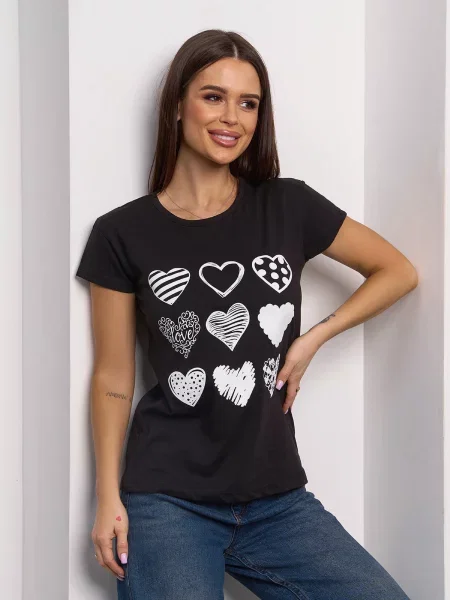 Футболка ISSA Plus чорний