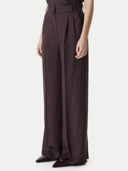 Marella Pantaloni din Emme by Marella Adito Straight Fit maro