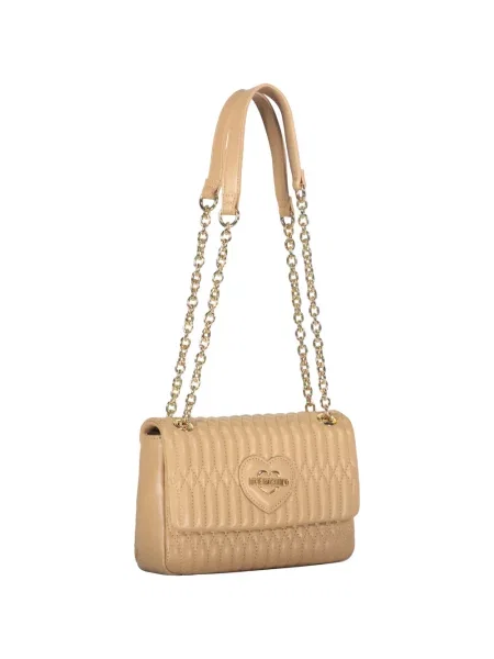 Ватирана чантичка Love Moschino със сърца