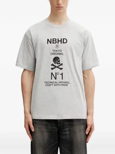 Tricou Neighborhood cu imagine gri