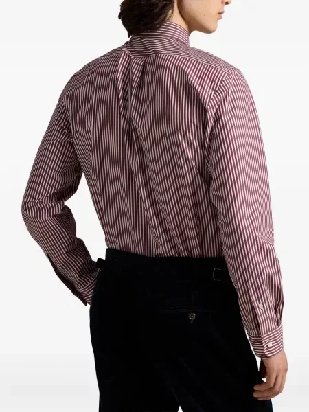 Μικρός κασκέτο Polo Ralph Lauren με χαμηλή μέση υφαίνω διαγωνίως πράσινο