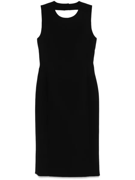 Rochie midi Moschino până la genunchi de costum negru