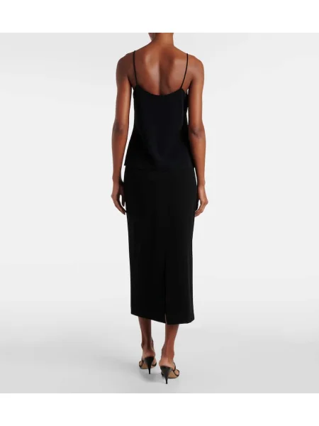 Maiou The Row din satin negru
