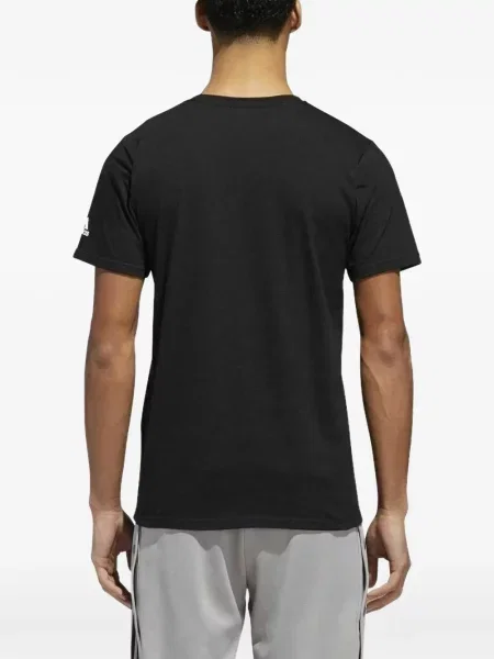 Pruhované krajkové pruhované tričko Adidas s vázáním šedé