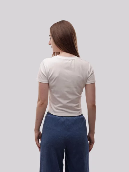 Футболка STREAM віскоза/поліестер білий