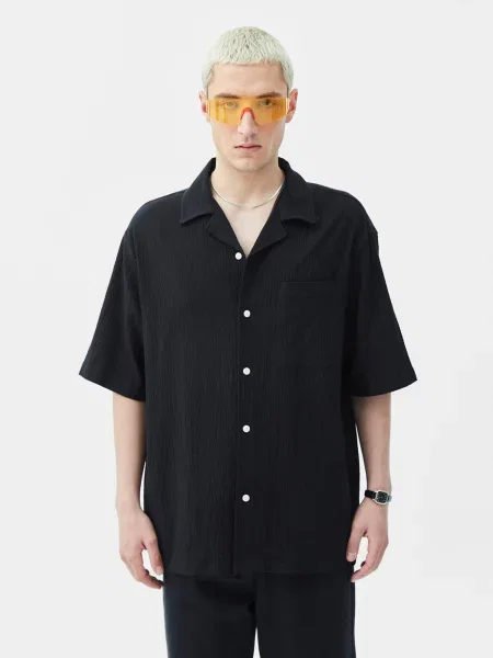 VAMOS CLO Košile Bleeding Heart' černá